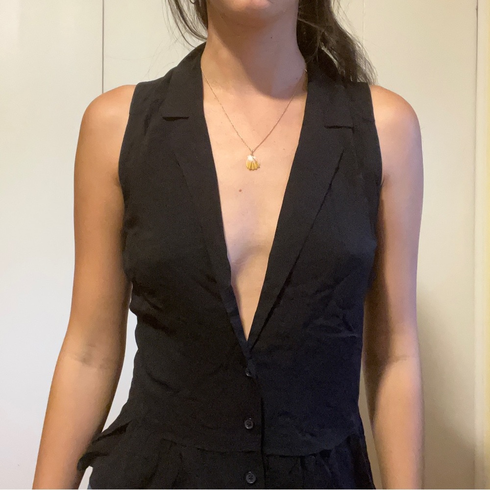Lapel blouse